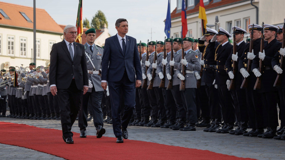 Pahor verlieh dem Bundespräsidenten die höchste staatliche Auszeichnung Sloweniens