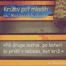 Križev pot mladih po mariborskih ulicah 2016