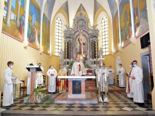 V Ilirski Bistrici obsežna prenova župnijske cerkve