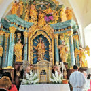 Blagoslov obnovljenega Marijinega oltarja